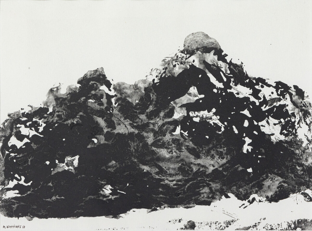 Alpilles - Antoine Wattinne - ©Oeuvre en vente par L'Atelier Galerie des Alpilles