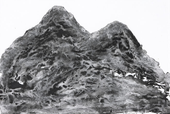 Alpilles - Antoine Wattinne - ©Oeuvre en vente par L'Atelier Galerie des Alpilles