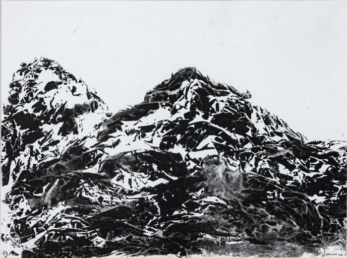 Alpilles - Antoine Wattinne - ©Oeuvre en vente par L'Atelier Galerie des Alpilles