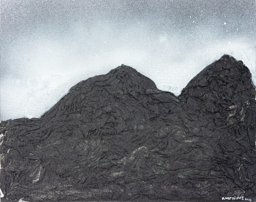 Alpilles - Antoine Wattinne - ©Oeuvre en vente par L'Atelier Galerie des Alpilles