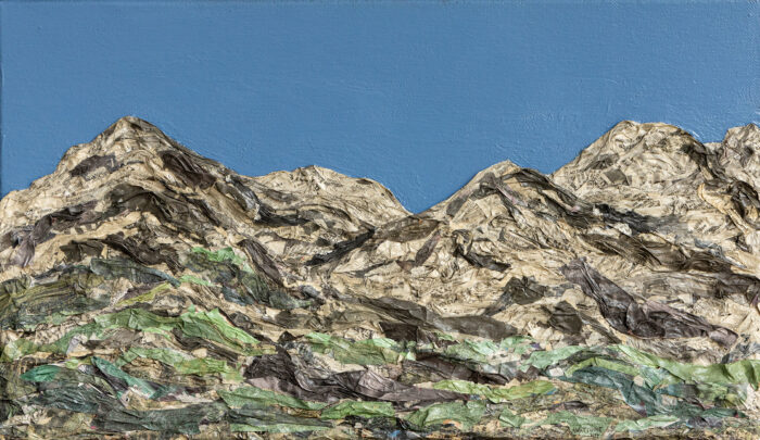 Les alpilles - Antoine Wattinne - ©Oeuvre mise en vente par L'Atelier Galerie des Alpilles