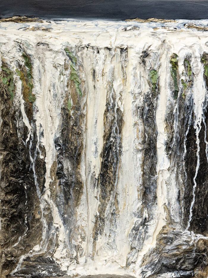 La chute - Antoine Wattinne - ©Oeuvre mise en vente par L'Atelier Galerie des Alpilles