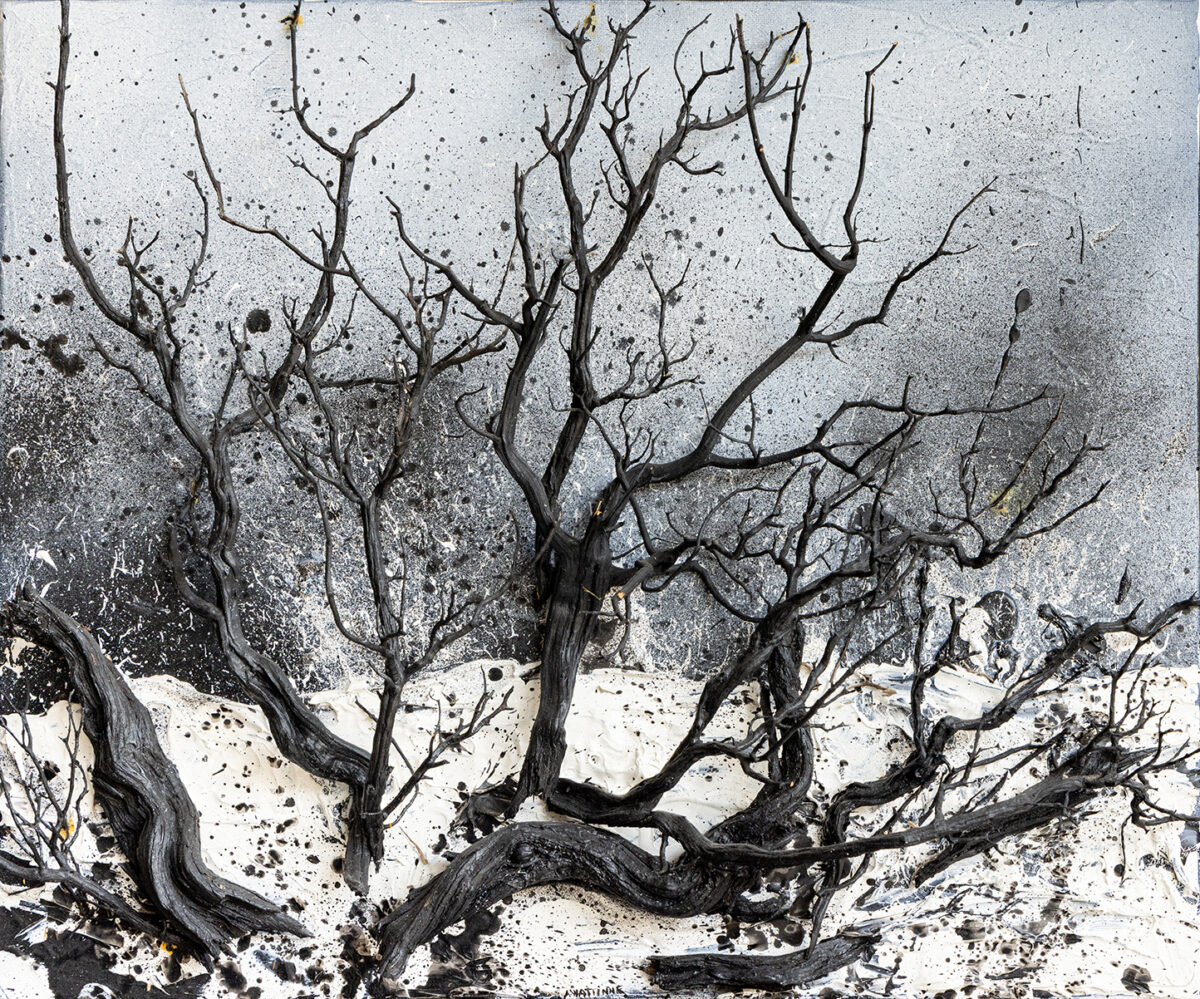 Arbres dansants - Antoine Wattinne - ©Oeuvre mise en vente par L'Atelier Galerie des Alpilles