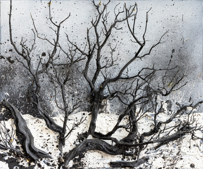 Arbres dansants - Antoine Wattinne - ©Oeuvre mise en vente par L'Atelier Galerie des Alpilles