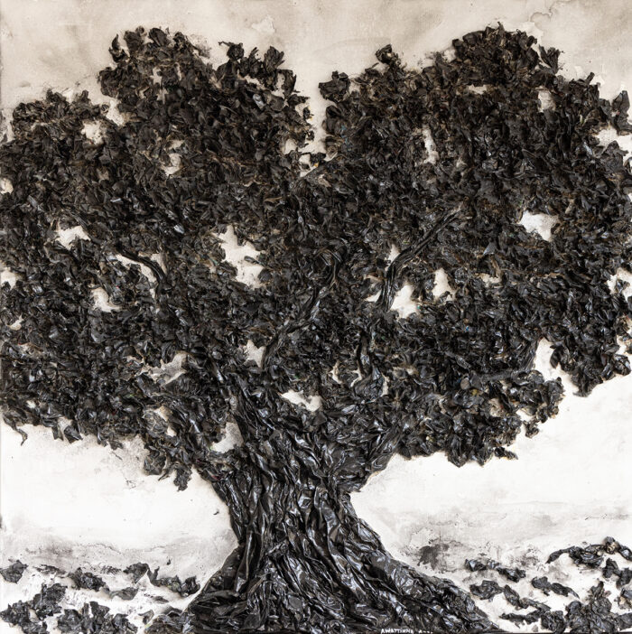 L'olivier - Antoine Wattinne - ©Oeuvre mise en vente par L'Atelier Galerie des Alpilles