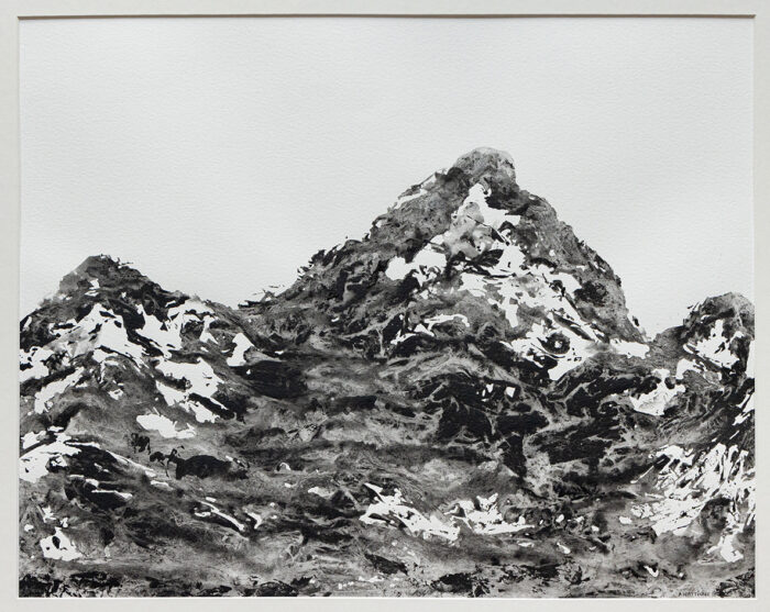 Alpilles - Antoine Wattinne - ©Oeuvre mise en vente par L'Atelier Galerie des Alpilles