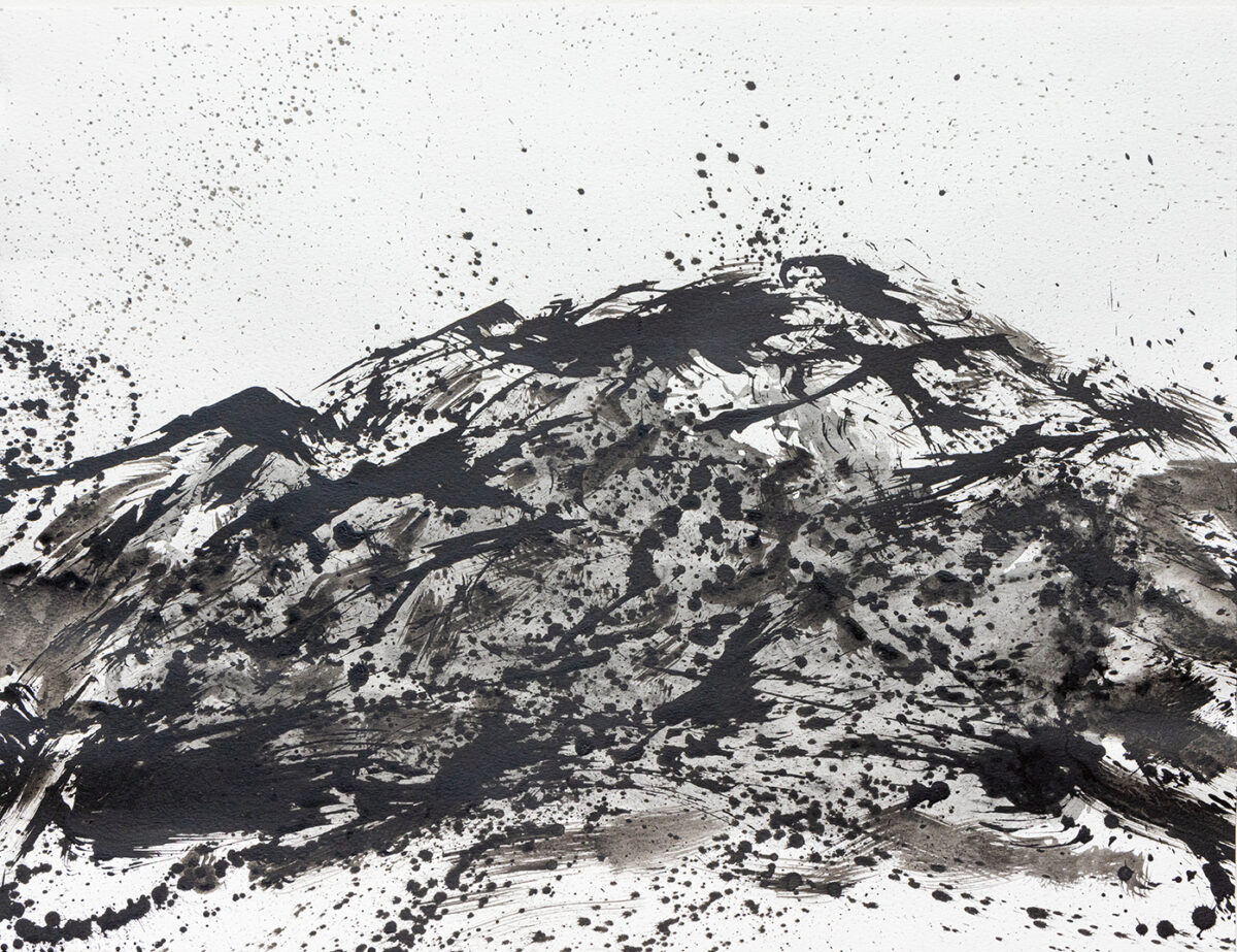 Alpilles - Antoine Wattinne - ©Oeuvre mise en vente par L'Atelier Galerie des Alpilles